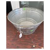 Galvanized Metal Tub with Handles