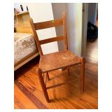 Vintage Shaker-Style Woven Seat Chair