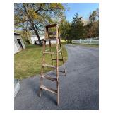 Vintage Wooden Step Ladder