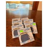 Lot of 6 Crocodile Triple Frame Purses