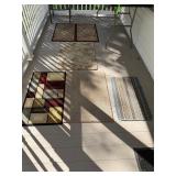 Set of Six Assorted Area Rugs
