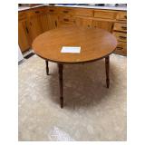 Round Wood Dining Table