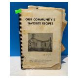 Vintage Community Recipe Cookbook