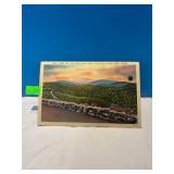 Vintage 1943 Sunset Postcard, Virginia