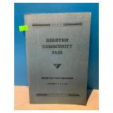 1959 Bergton Community Fair Program