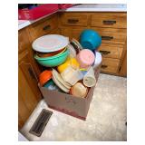 Large Assorted Vintage Tupperware Lot