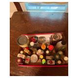 Vintage Advertising Tins and Bottles