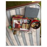 Vintage Mixed Collectibles and Cash Box