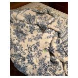 Reversible Floral & Plaid Quilt