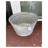 Vintage Galvanized Metal Utility Bucket