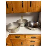 Set of Three Assorted Mixing Bowls
