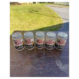 5 Vintage Old Mansion Coffee Jars