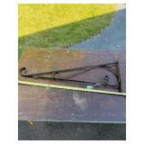 Vintage Hand-Forged Iron Wall Bracket