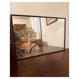Vintage Flamingo Decorated Wall Mirror