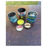 Vintage Advertising Tins & Lids Lot