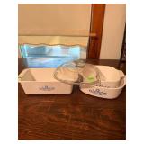 Vintage CorningWare Blue Cornflower Set
