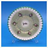 Fenton Art Glass Plate