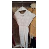 White Crocheted Dress