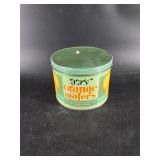 Orange Wafers Canister