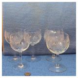 Crystal Goblet Lot
