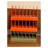Retro Plastic Desk Organizer