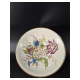 German Floral Plate