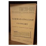 German-English Glossary