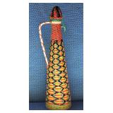 Vintage Woven Wine Bottle