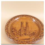 Polish Hand Carved Plate