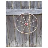 Metal Wagon Wheel