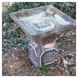 Concrete Bird Bath