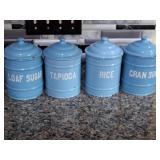 Enamel Canister Set