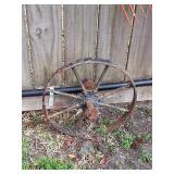 Cast Iron Wagon Wheel
