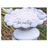 Terracotta Birdbath