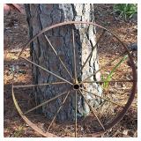 Metal Wagon Wheel