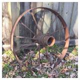 Antique Wagon Wheel