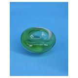 Retro Glass Ashtray