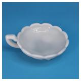 Custard Glass Trinket Dish