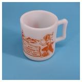 Kit Carson Milk Glass