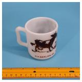 G. H. Berring Milk Glass