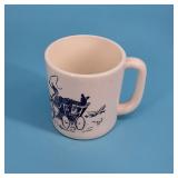 Vitrock Ivory Milk Glass Mug