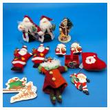 Santa Claus Christmas Ornaments