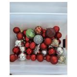 Glass Christmas Ornament Lot