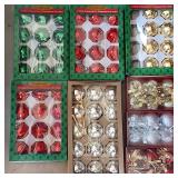 Glass Christmas Ornament Lot
