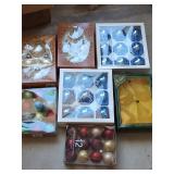 Glass Christmas Ornament Lot