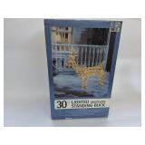 Lighted Standing Buck Display