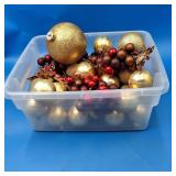 Glass Christmas Ornament Lot