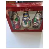 Decorative Glass Ornament Lot