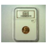 1939-S LINCOLN CENT NGC MS 66 RED