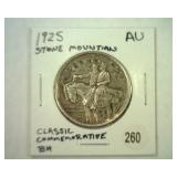1925 STONE MOUNTAIN COMMEMORATIVE AU